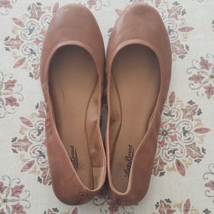 Lucky Brand Emmie Leather Ballet Flats